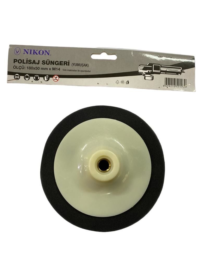 Nikon 18050Sy Polisaj Süngeri 180 Mm Siyah Yumuşak