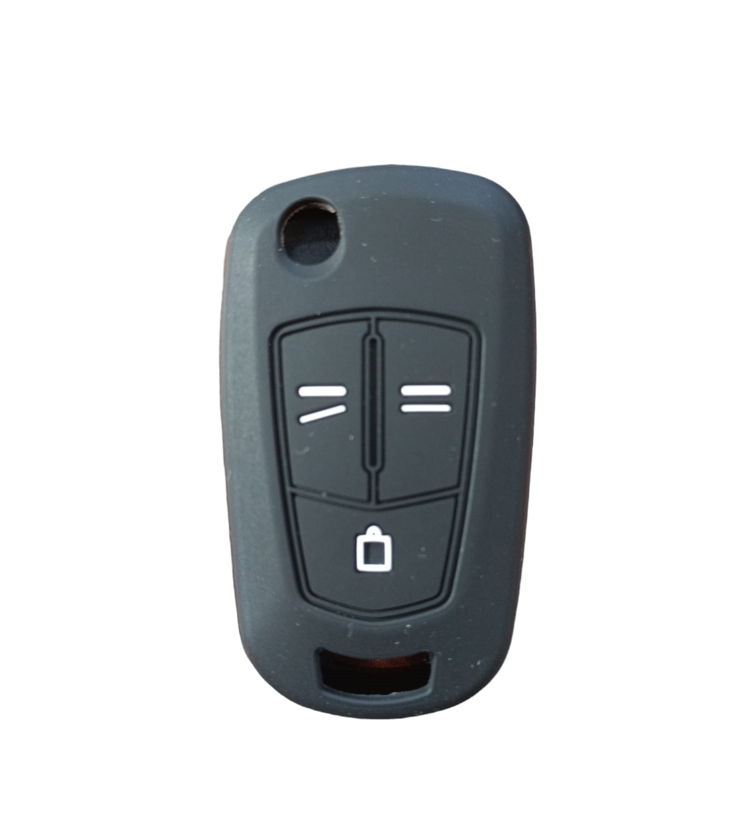 Opel Astra Insignia Corsa Anahtar Uyumlu Silikon Oto Anahtar Kumanda Kabı Kılıf Siyah