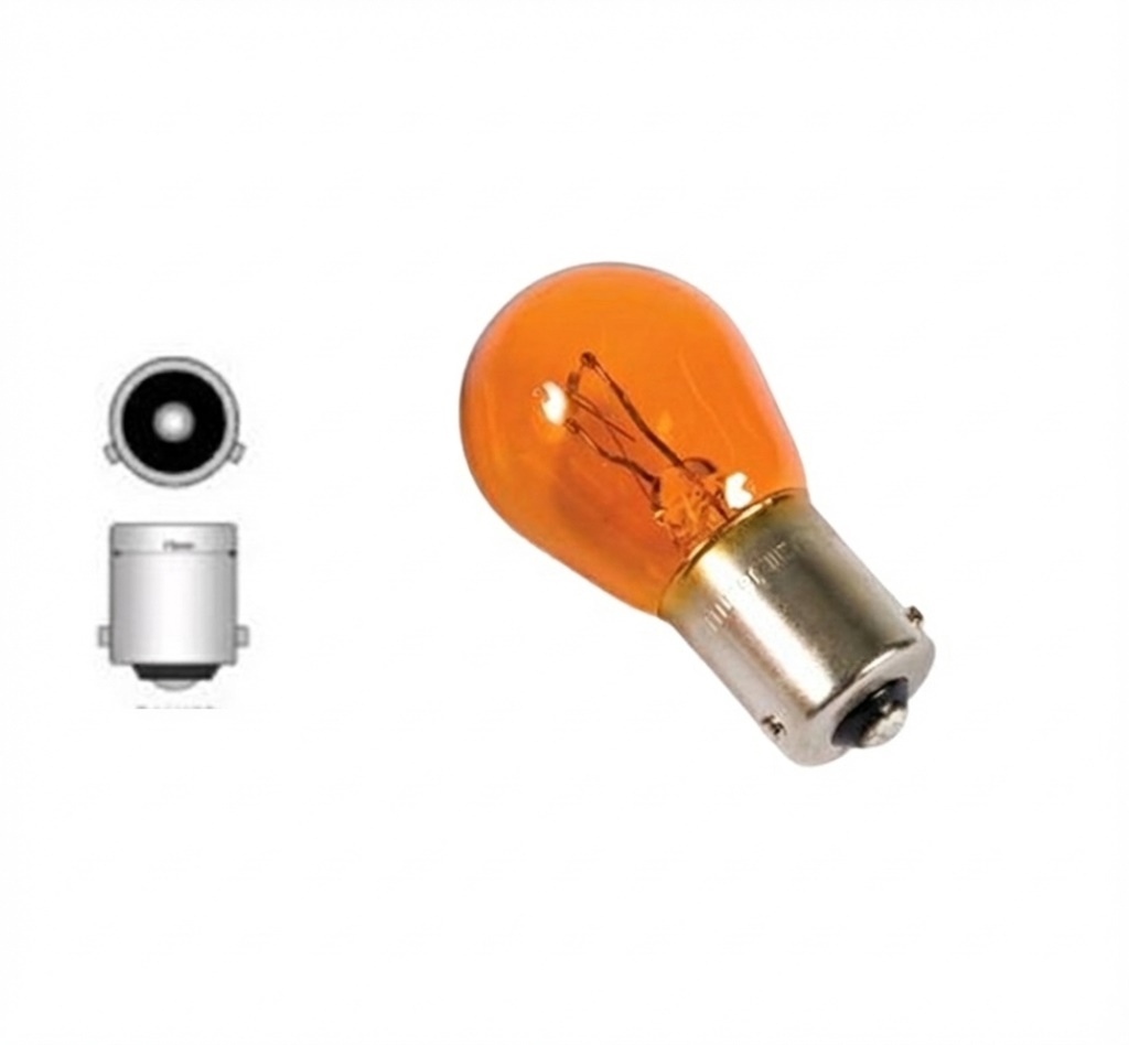 Oscar 12V 21W 93 Kodlu Yakın Tırnak Turuncu Sinyal Ampulü Tek Duy Uyumlu