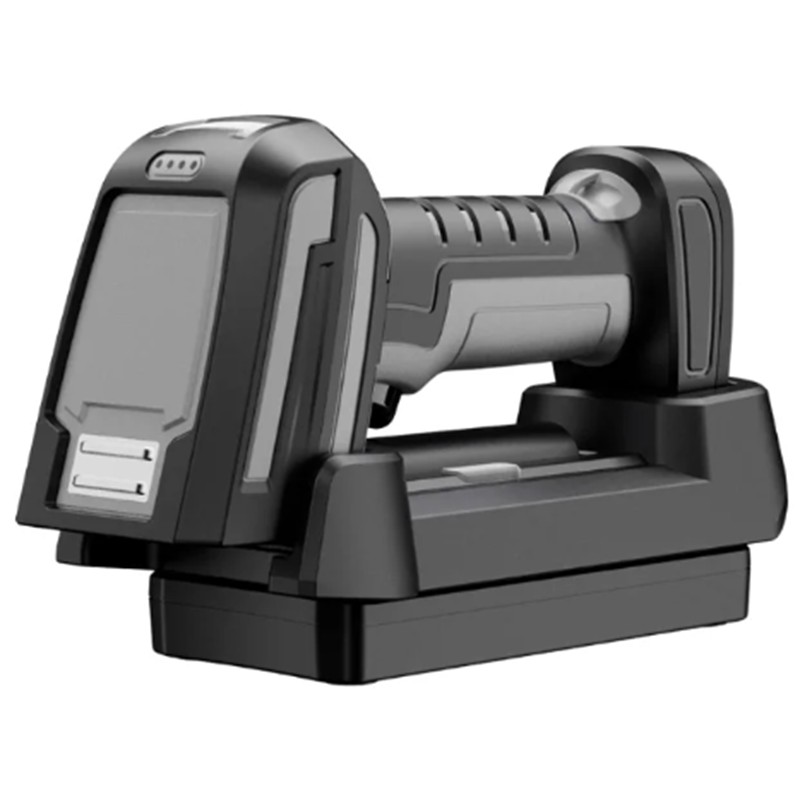 Perkon Tıger Rs56 2D 2.4Ghz 300M + Bt+Usb Kablosuz Ultra Dayanıklı Ip67 Endüstri̇yel Barkod Okuyucu + Cradle