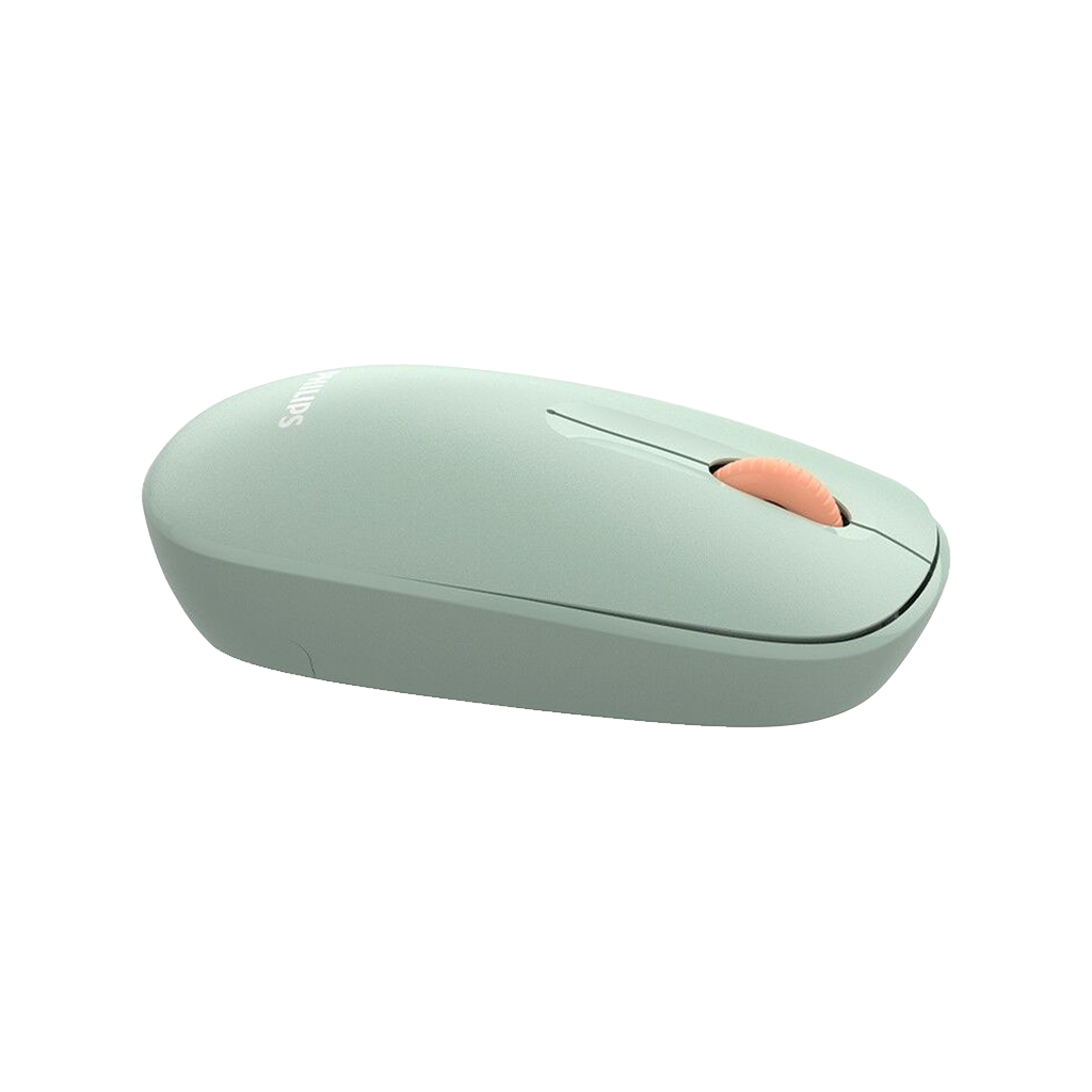 PHILIPS SPK7318E, Yeşil, USB Nano 2,4Gh Kablosuz, 1600dpi, Optic, Sessiz Click, 3 Tuşlu, Mouse