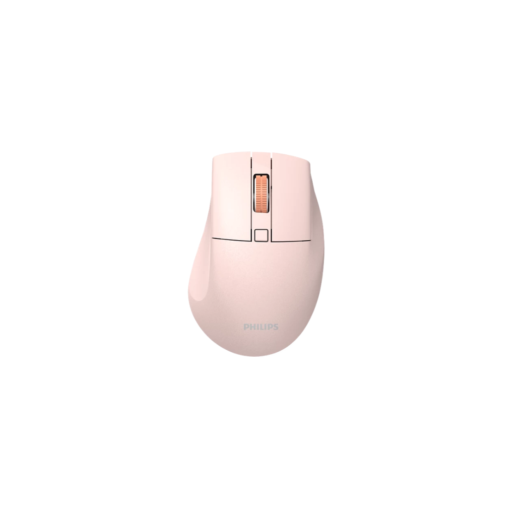 PHILIPS SPK7528P, SESSİZ, Penmbe, USB Nano 2,4Gh ve Bluetooth Kablosuz, 1600dpi, Optic, 3 Tuşlu Ergonamik Mouse