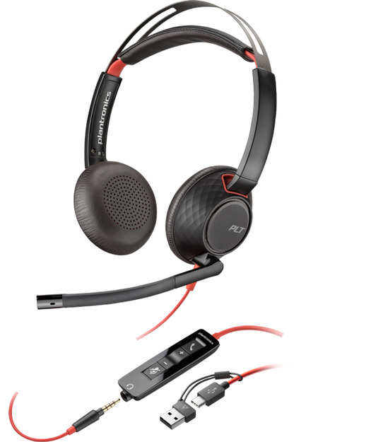 Poly BW 5220 USB-C HS +3.5mmP +USB-C/A