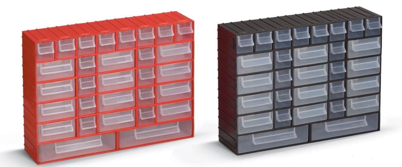 Portbag Ph02 Hobby Çekmece Seti Kırmızı