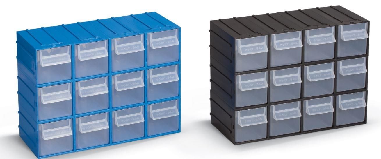 Portbag Ph03 Hobby Çekmece Seti Mavi