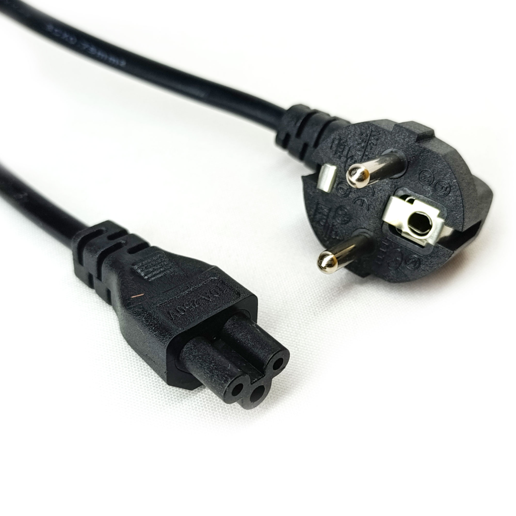 POWERGATE PW-Y015, 3lü Yonca Uç, 0,75mm, Power Kablosu, 1.5mt