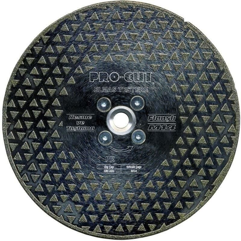 Procut 50954 Dtf 115 M14 Elmas Flanşlı Kesme Taşlama