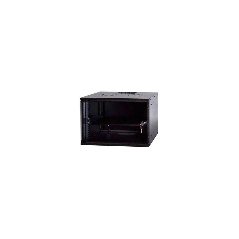 RACKSİS SOHO SERİSİ 4U 520*400 TAMPERLİ CAM KAPAKLI KABİNET RAL 9005
