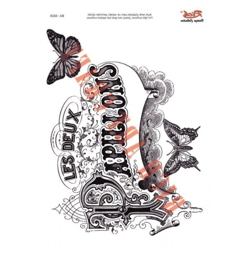 Rich 1326 Vintage Kolay Transfer 23X33 Cm