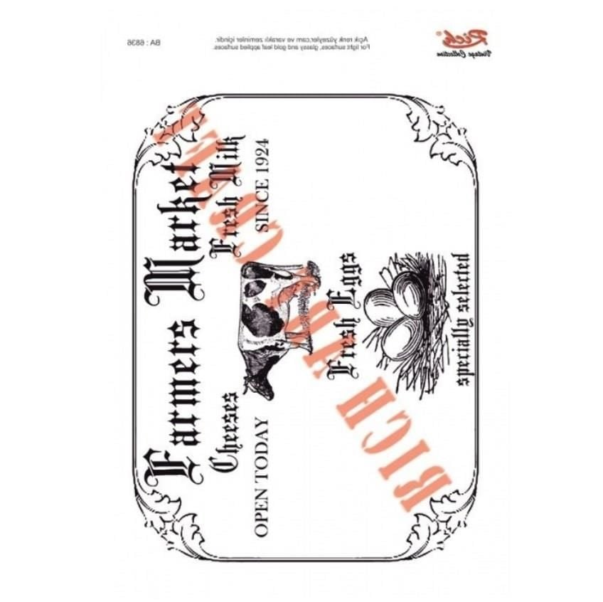 Rich 1334 Vintage Kolay Transfer 23X33 Cm