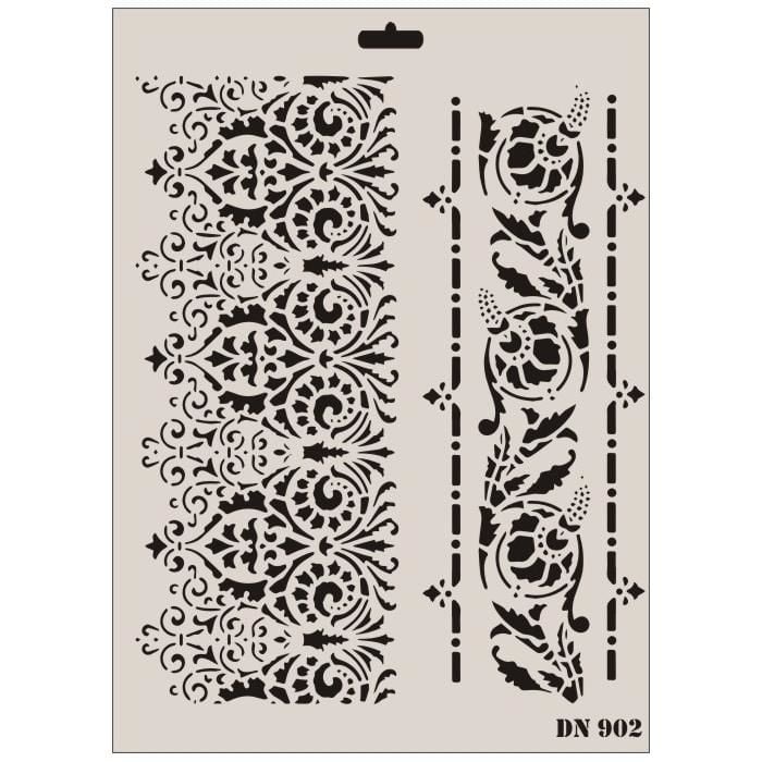 Rich Dantel Seri Dn902 Stencil 35X25 Cm