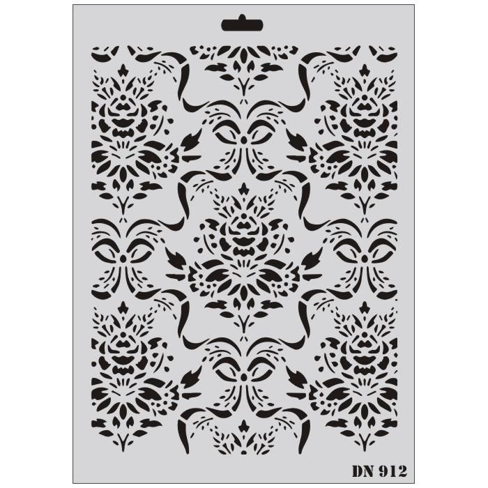 Rich Dantel Seri DN-912 Stencil 35x25 cm