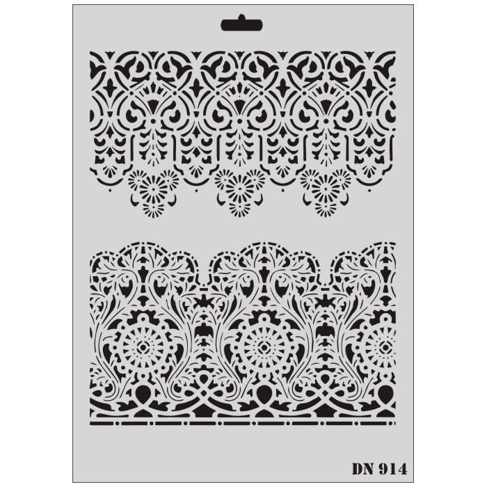 Rich Dantel Seri Dn914 Stencil 35X25 Cm