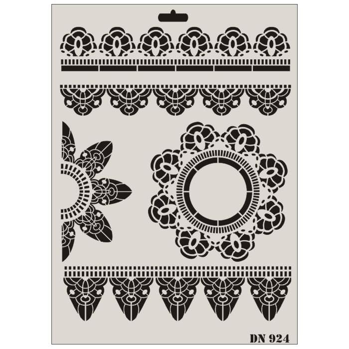 Rich Dantel Seri Dn924 Stencil 35X25 Cm