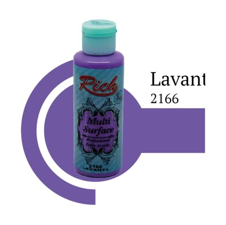 Rich Multi Surface 2166 Lavanta Akrilik Boya 120 Cc