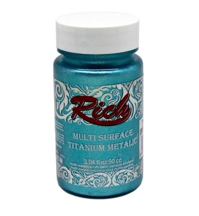 Rich Multi Surface Titanium 2574 Şeker Mavi Metalik 90 Cc