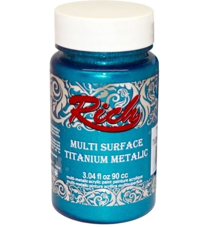 Rich Multi Surface Titanium 2572 Turkuaz Metalik 90 Cc