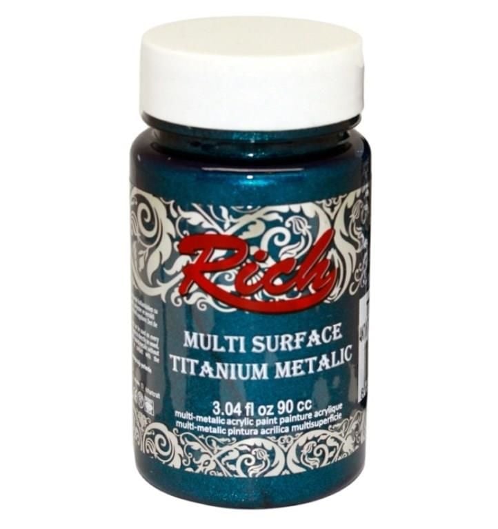 Rich Multi Surface Titanium 2570 Antik Turkuaz Metalik 90 Cc