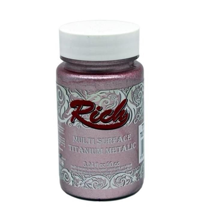 Rich Multi Surface Titanium 2556 Toz Pembe Metalik 90 Cc