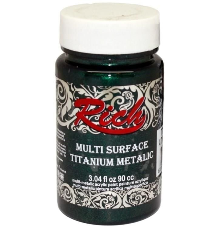 Rich Multi Surface Titanium 2554 Antik Yeşil Metalik 90 Cc