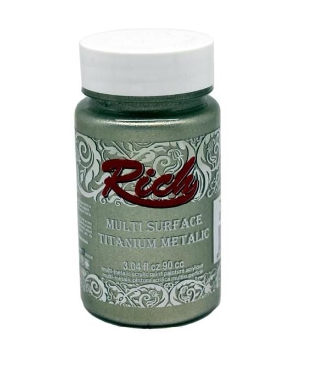 Rich Multi Surface Titanium 2504 Antik Gümüş Metalik 90 Cc