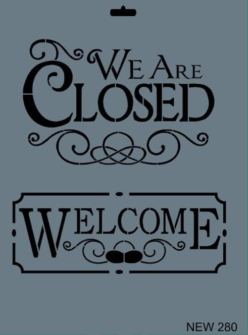 Rich New Seri N280 Stencil 35X25 Cm