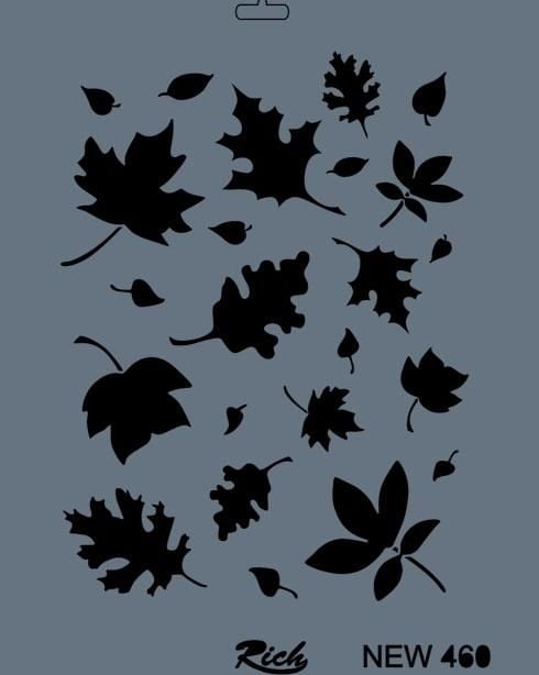 Rich New Seri N460 Stencil 35X25 Cm