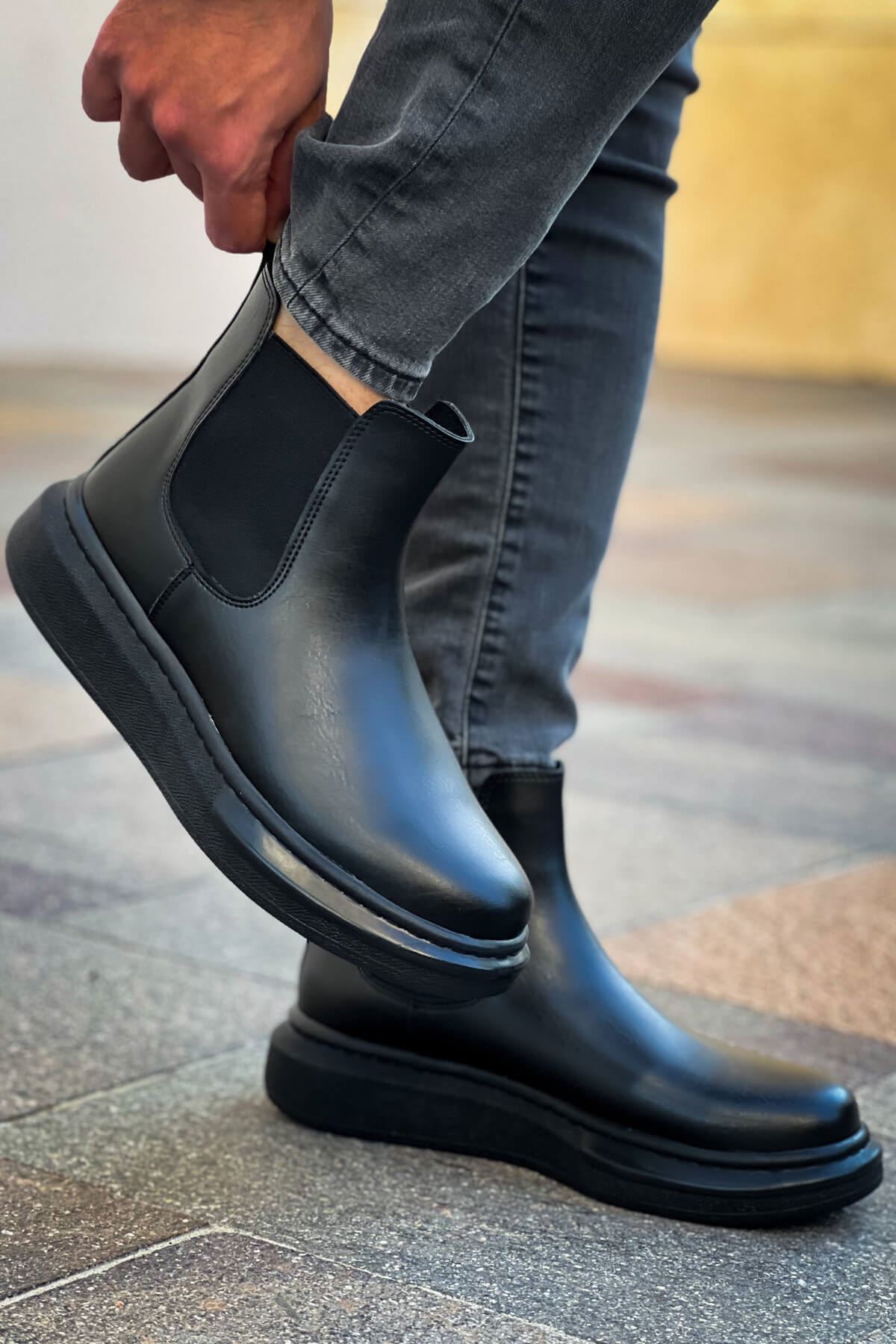 RS613 - CST Erkek Ayakkabı SIYAH