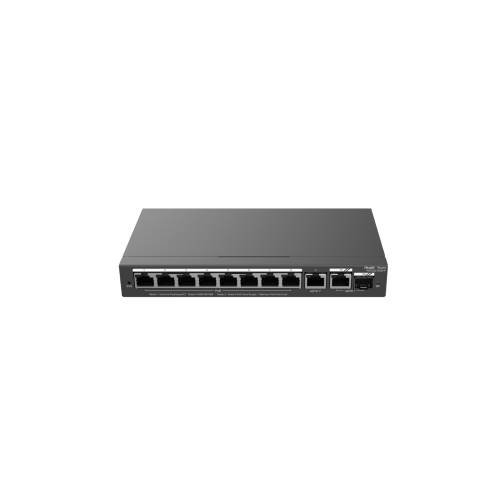 RUIJIE Reyee 8 Port RG-ES210GS-P 10/100/1000 Yönetilebilir POE 1XGE UPLINK 1 X SFP 120W RUJIE CLOUD