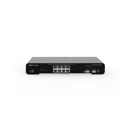 RUIJIE Reyee 8 Port RG-NBS3100-8GT2SFP-P 10/100/1000 Yönetilebilir 2x SFP L2 PoE+ Switch (125W)