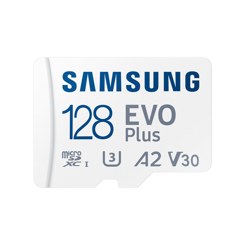 SAMSUNG 128GB EVO PLUS MICROSDXC UHS-I U3Â V30 A2 160MB/S MB-MC128SA/APC