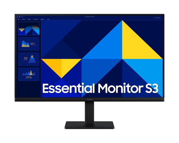 SAMSUNG 27 ESSENTIAL S3 LS27D300GAUXUF IPS 5Ms 100Hz VGA HDMI FHD MONİTÖR
