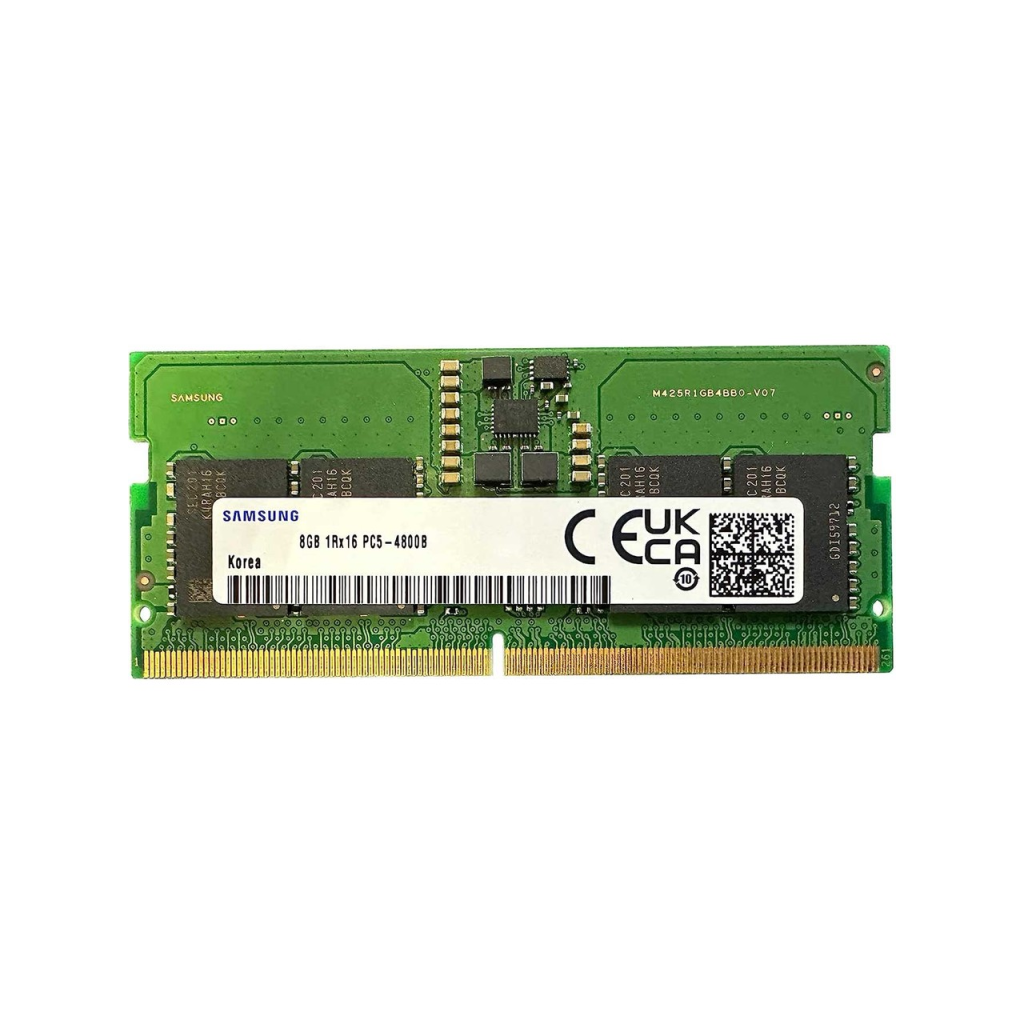 Samsung SAMSO4800/8, 8GB, DDR5, 4800MHz, CL40, 1.1V Notebook Ram (M425R1GB4BB0-CQKOL)