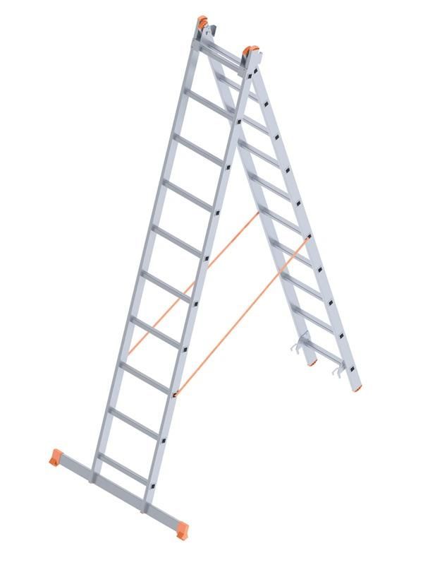 Saraylı 2X11 A Tipi Sürgülü Merdiven 6,02 Metre