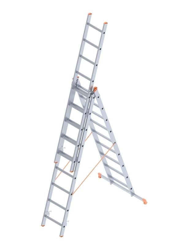 Saraylı 3X9 A Tipi Sürgülü Merdiven 7,41 Metre