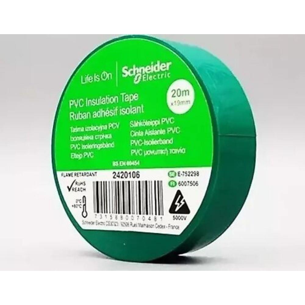 SCHNEIDER ELECTRİC 8Lİ PVC İZOLE ELEKTRİK BANDI (YEŞİL)