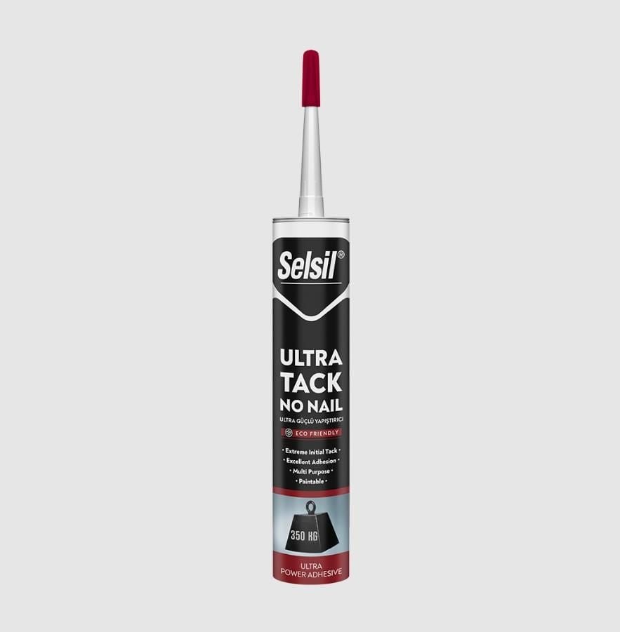 Selsil Hibrit Ultra Tack Yapıştırıcı 290 Ml Beyaz