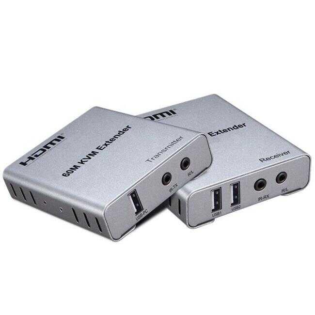 Senseı 60 Metre 1080P Cat6 Kvm Extender (Hdmı+Usb+Ir)