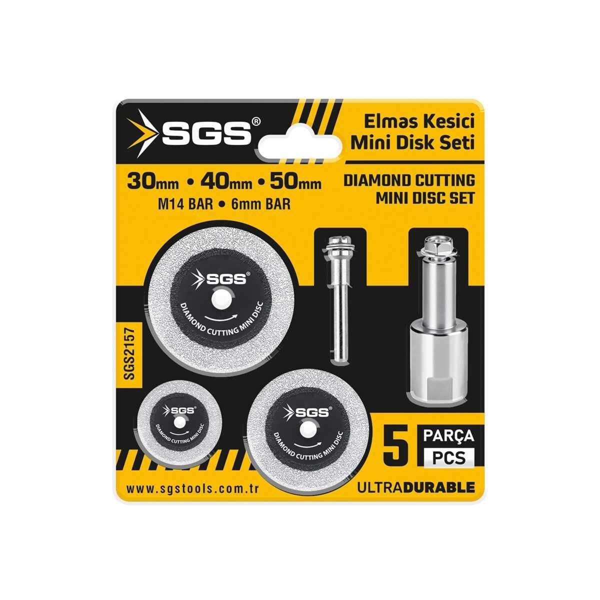Sgs 2157 Mini Elmas Kesici Disk Seti