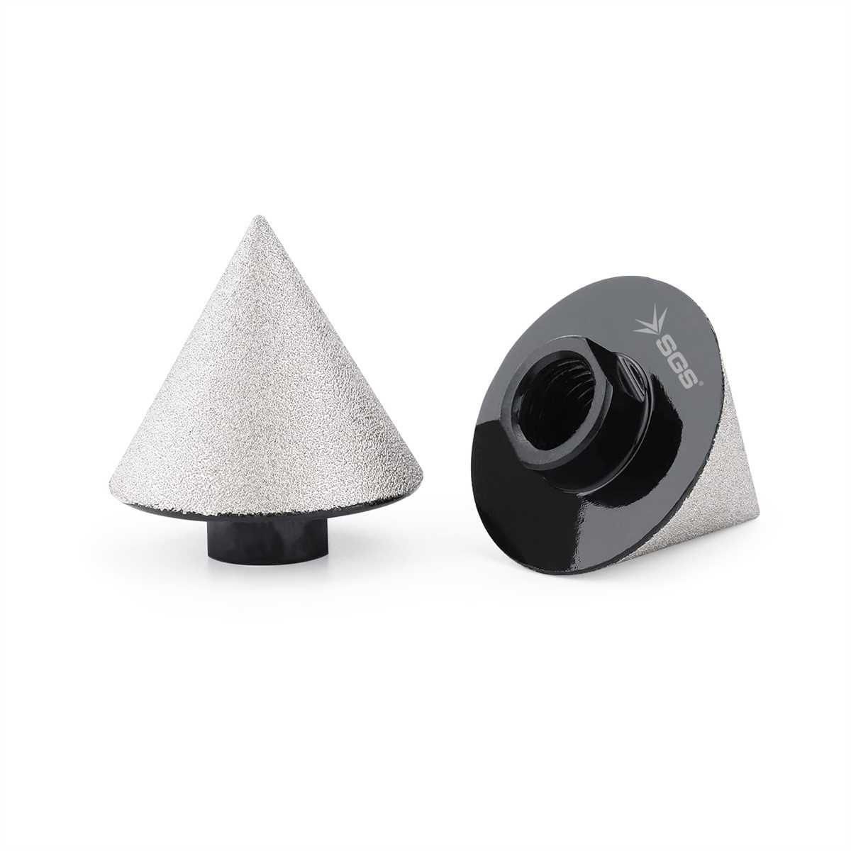 Sgs 2767 Mermer Granit Konik Delme Panç M14 375 Mm