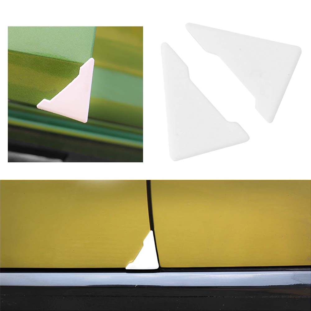 Silikon Araba Kapı Köşe Koruyucu 2'li Beyaz