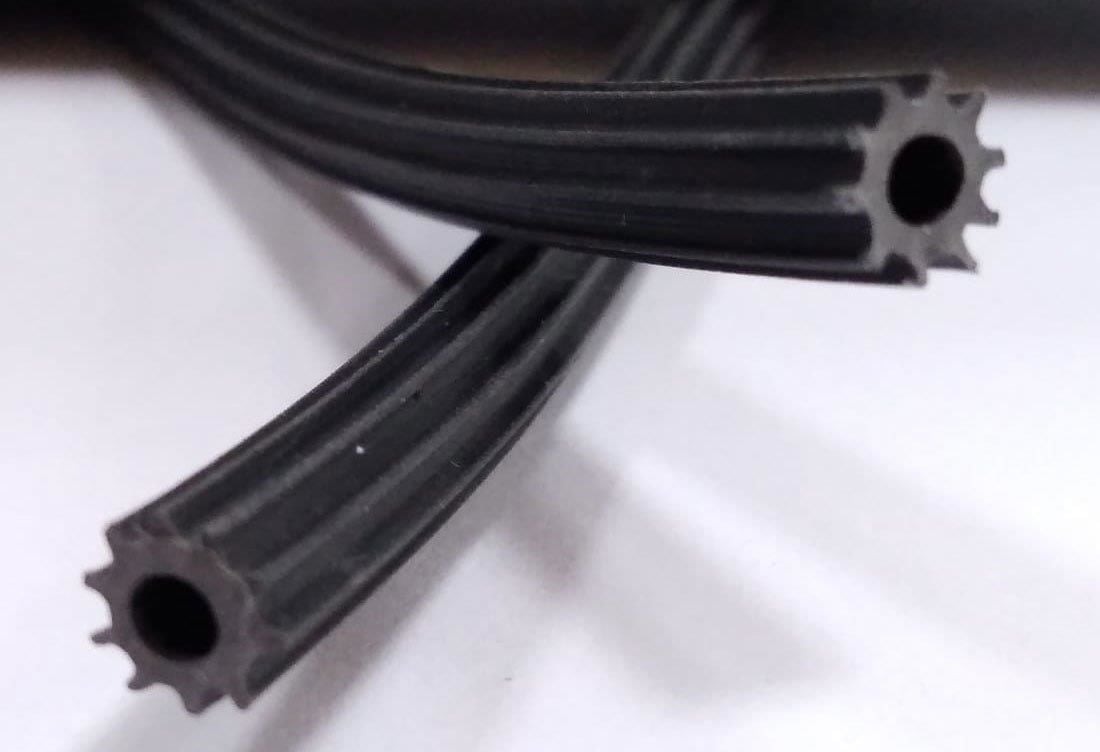 Sineklik Fitili 4,5 Mm Siyah 10 Metre