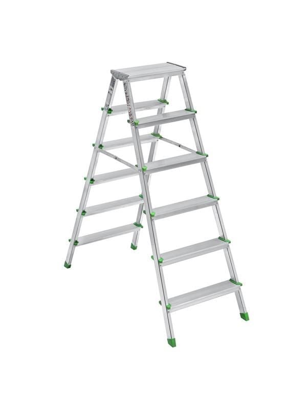 Sm Saraylı 6+6 Çift Taraflı Alüminyum Merdiven