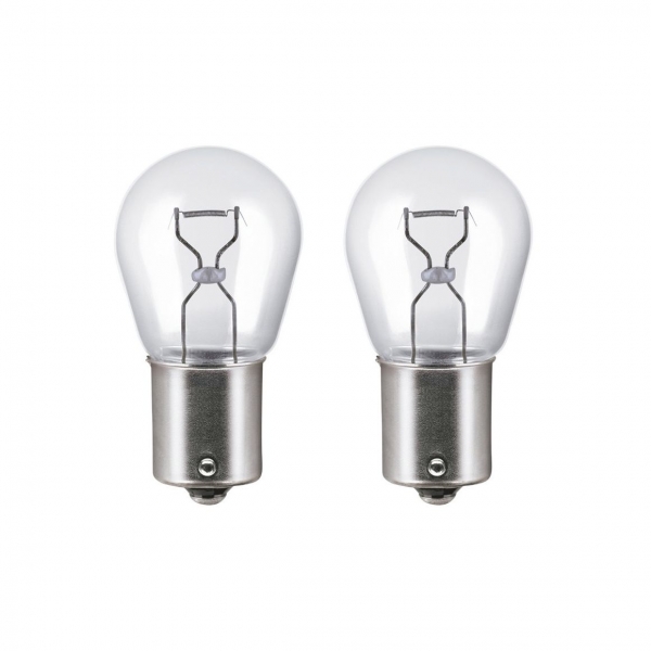 Super Light BA15D 94 S25 21W 12V Halojen Fren Sinyal Ampulü Çift Duy 2 Adet Sarı