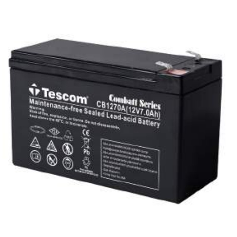 TESCOM COMBATT CBL12-7E 12V 7AH TAM BAKIMSIZ KURU AKÜ
