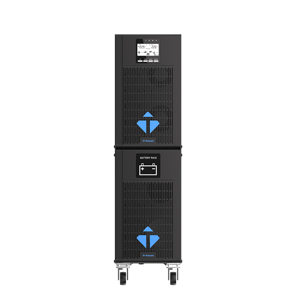 TESCOM NeoLine 100, 6 KVA Online 1F/1F UPS, (900040103) (16x7A Akü)