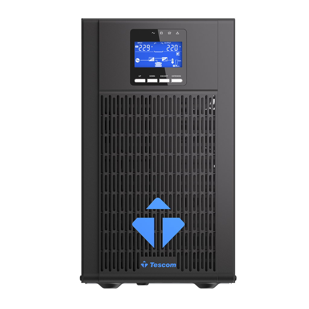 TESCOM NeoLine 3000, 3 KVA Online 1F/1F UPS, (900040102) (6x9A Akü)