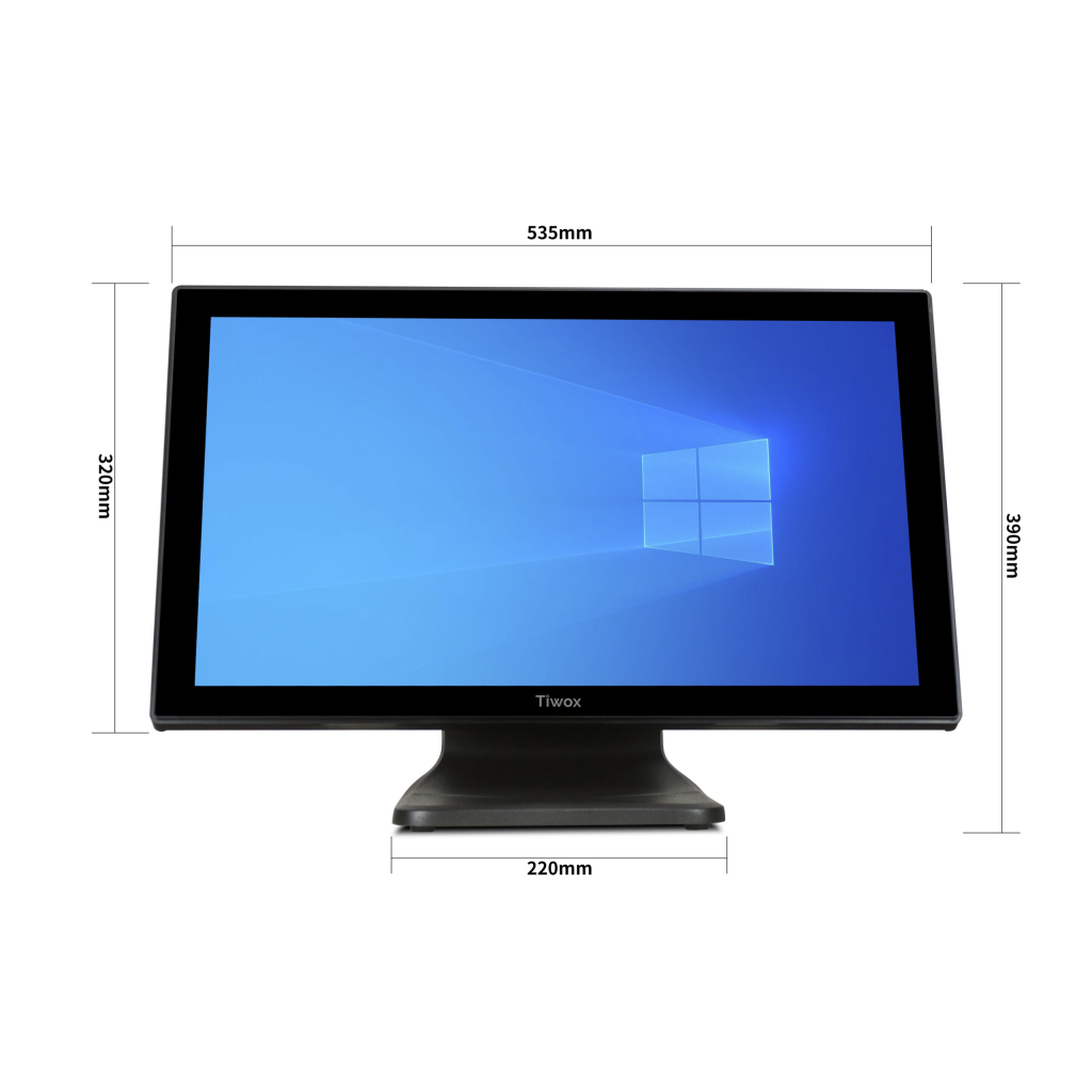 Tiwox TP-3150+, Intel i7 5.Nesil, 21.5&amp;quot; Ekran,  8GB Ram, 128GB SSD, Endüstriyel, Dokunmatik Pos PC
