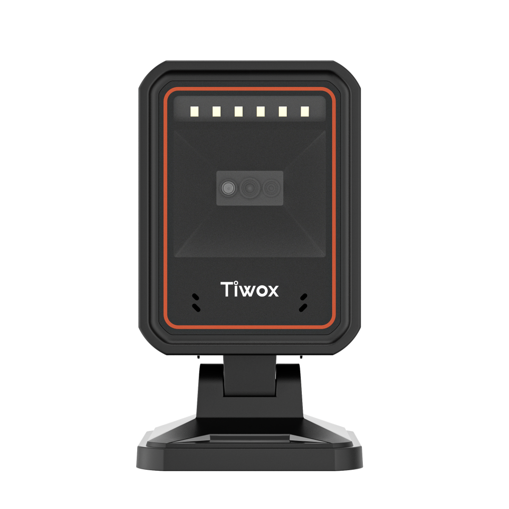 Tiwox VS-170, Masaüstü Tipi, Laser, 2D Karekod, USB Kablolu, Barkod Okuyucu