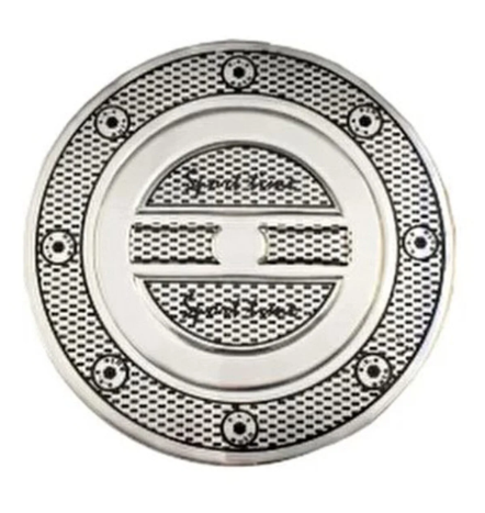 Tofaş Sport Yakıt Depo Kapağı Alüminyum Sticker Etiket 14.5cm SPRT15